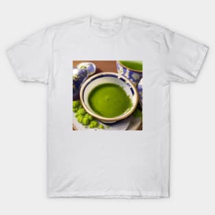 Matcha Japanese Cup Tea Time T-Shirt